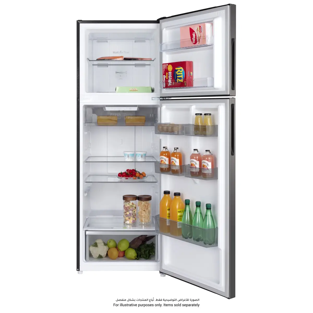 Hoover Top Mount Refrigerator, HTR-M425-S (425 L)
