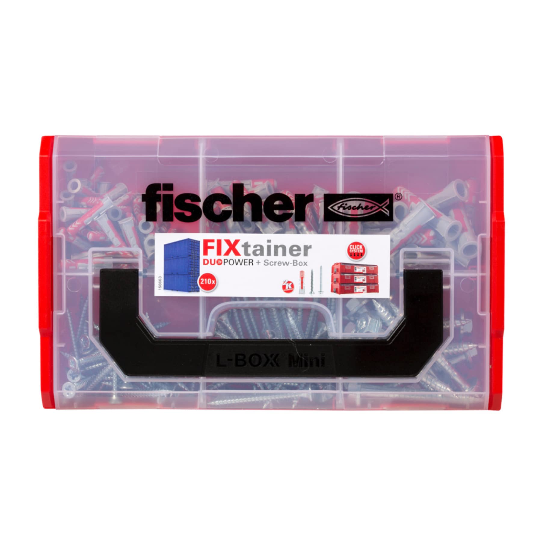 Fischer FIXtainer DuoPower Screw Box