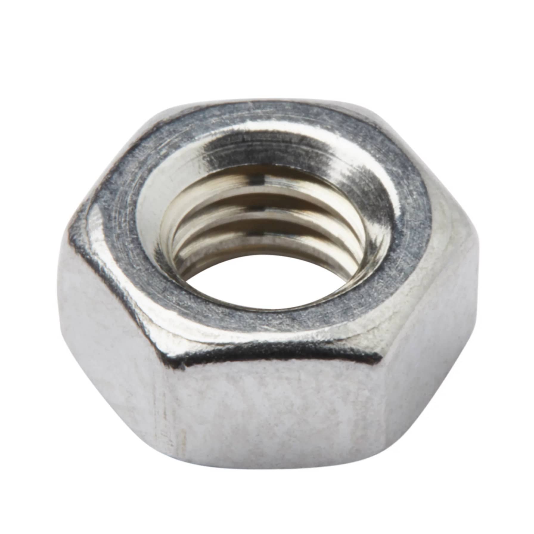 Diall Stainless Steel Lock Nut Pack (M6, 10 Pc.)