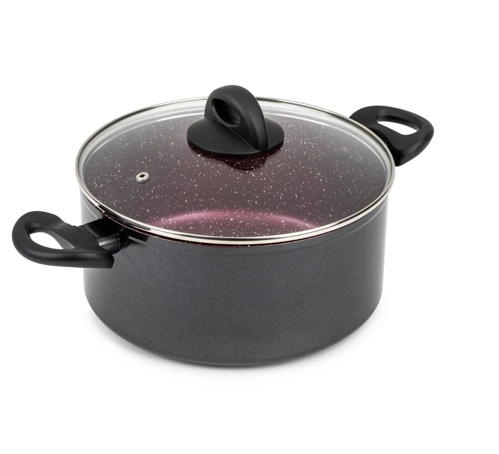 Zodiac Collection Nonstick Cookware Set (24 Pc., Cranberry)