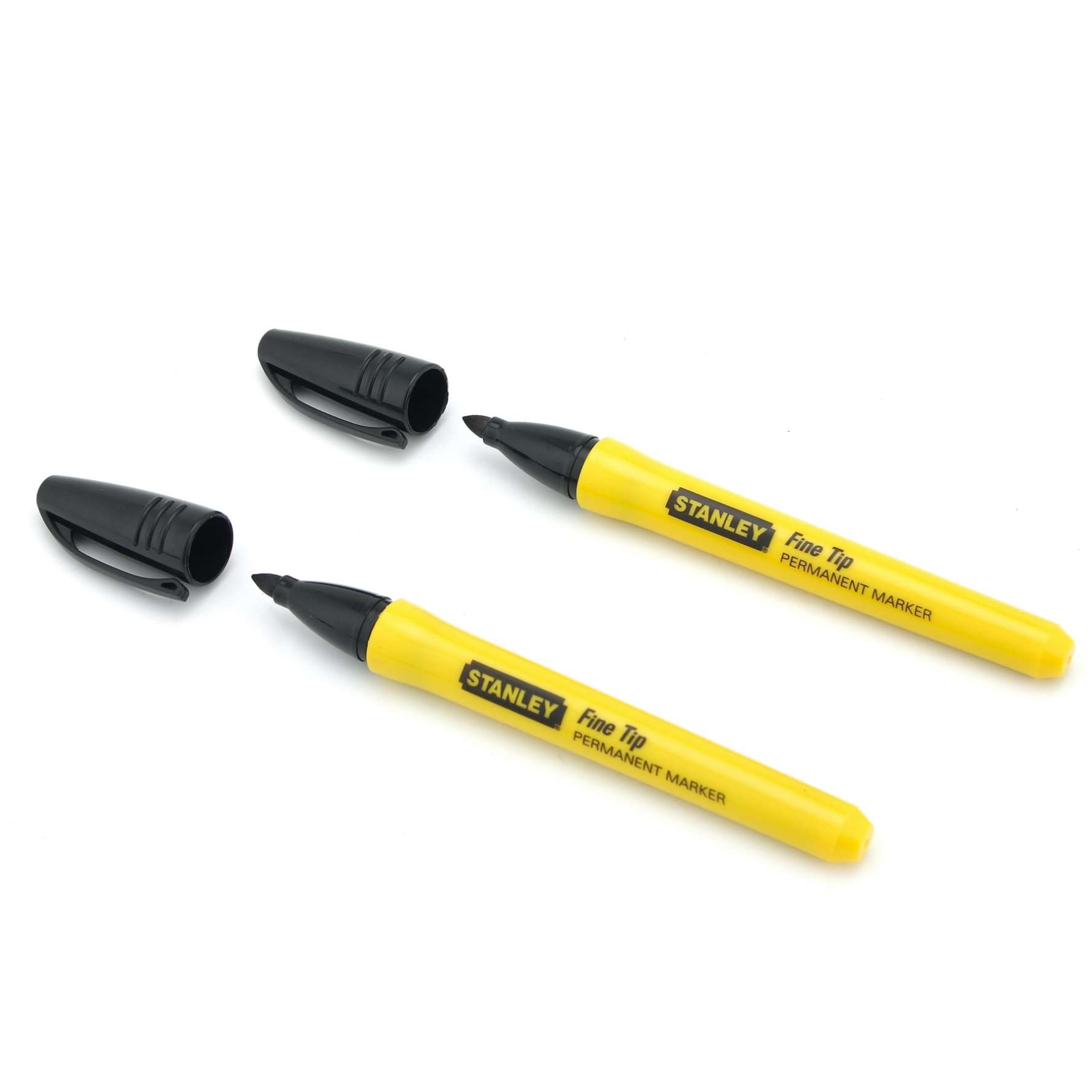 Stanley Black Fine Tip Permanent Marker (2 pcs)