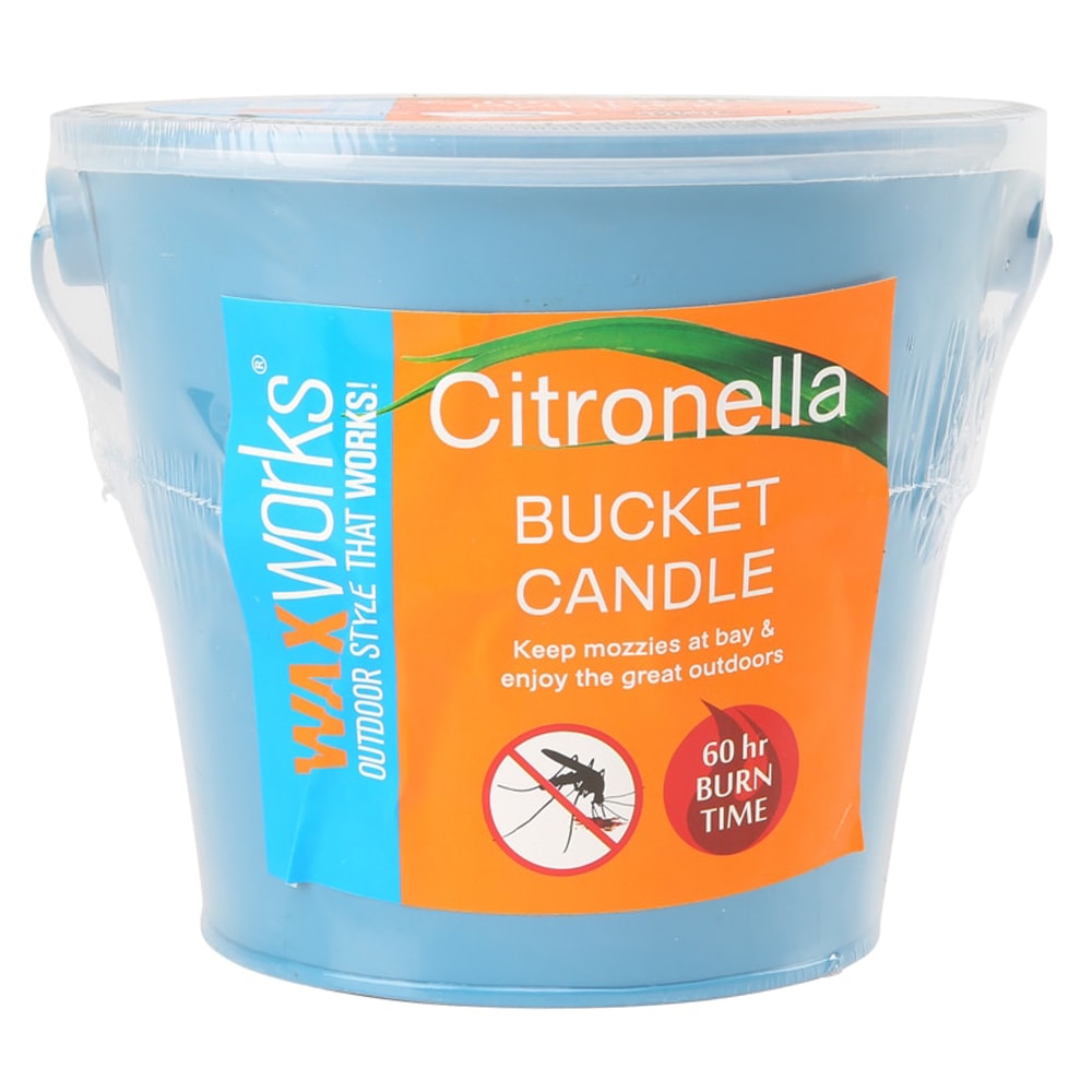 Wax Works Citronella Bucket Candle