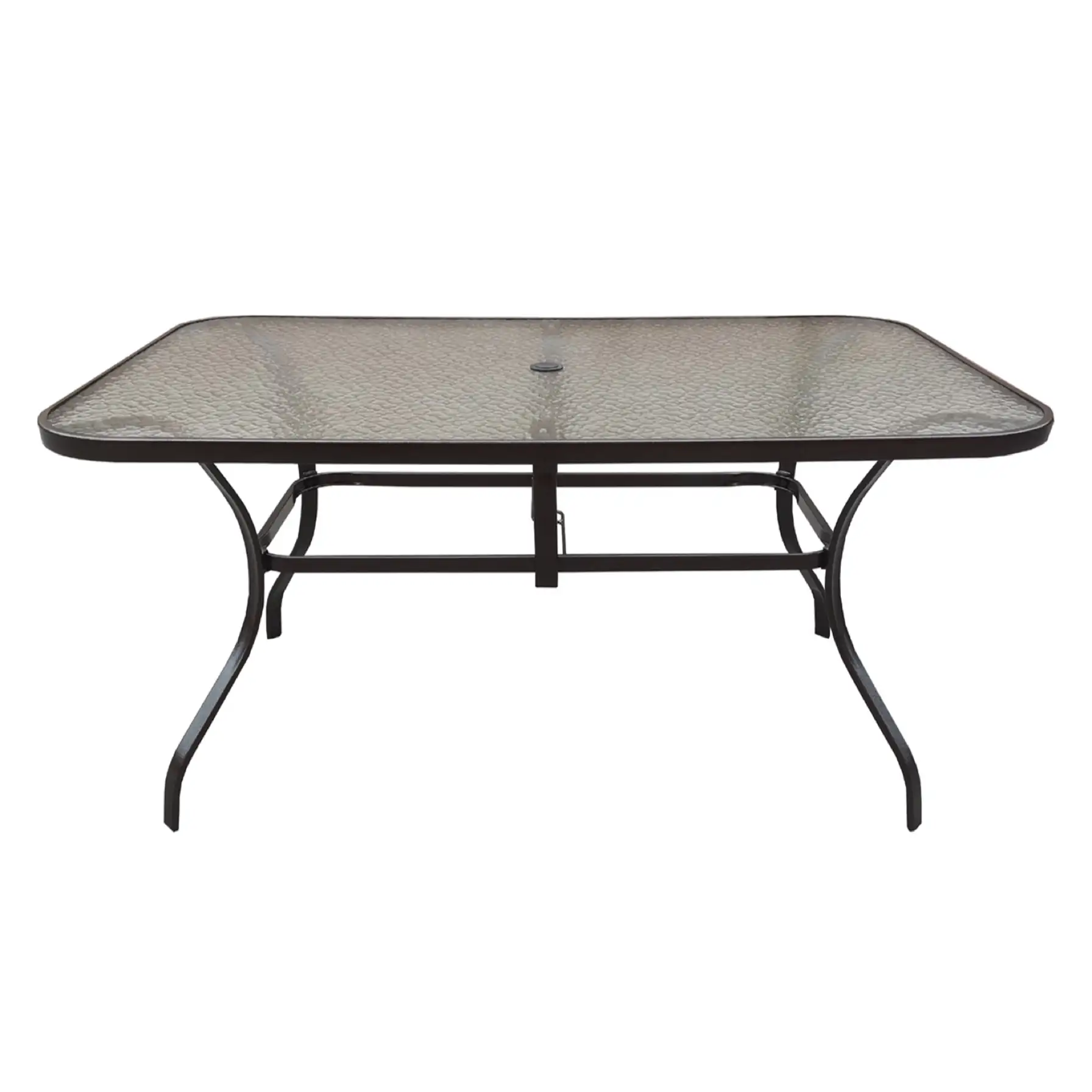 Verdon 6-Seater Steel Sling Dining Set (152.5 x 96.5 x 73 cm)