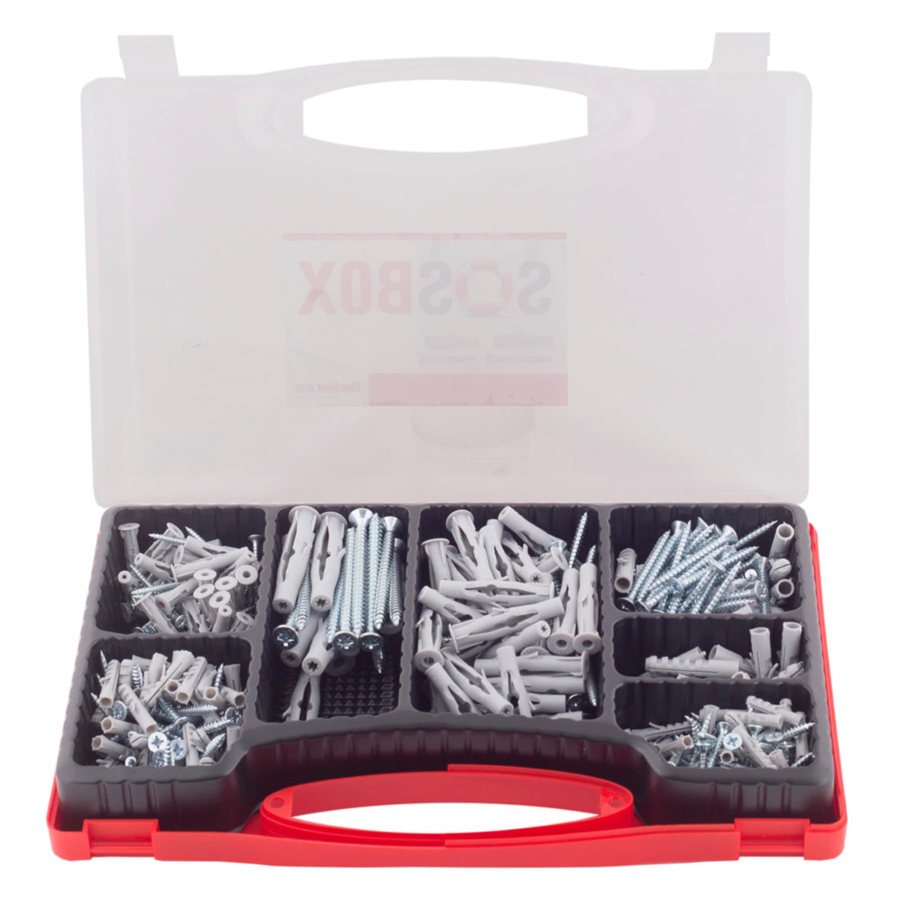 Fischer SOS Box Plugs S + FU + Screws
