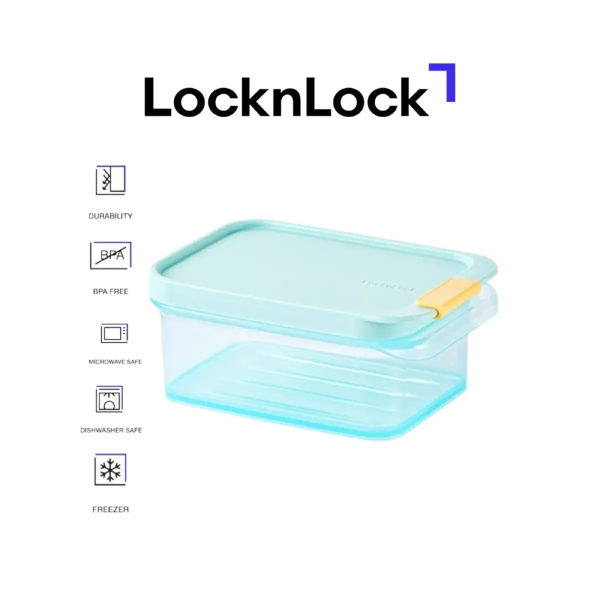 Lock & Lock Freezer Fit Rectangle Food Container (450 ml)