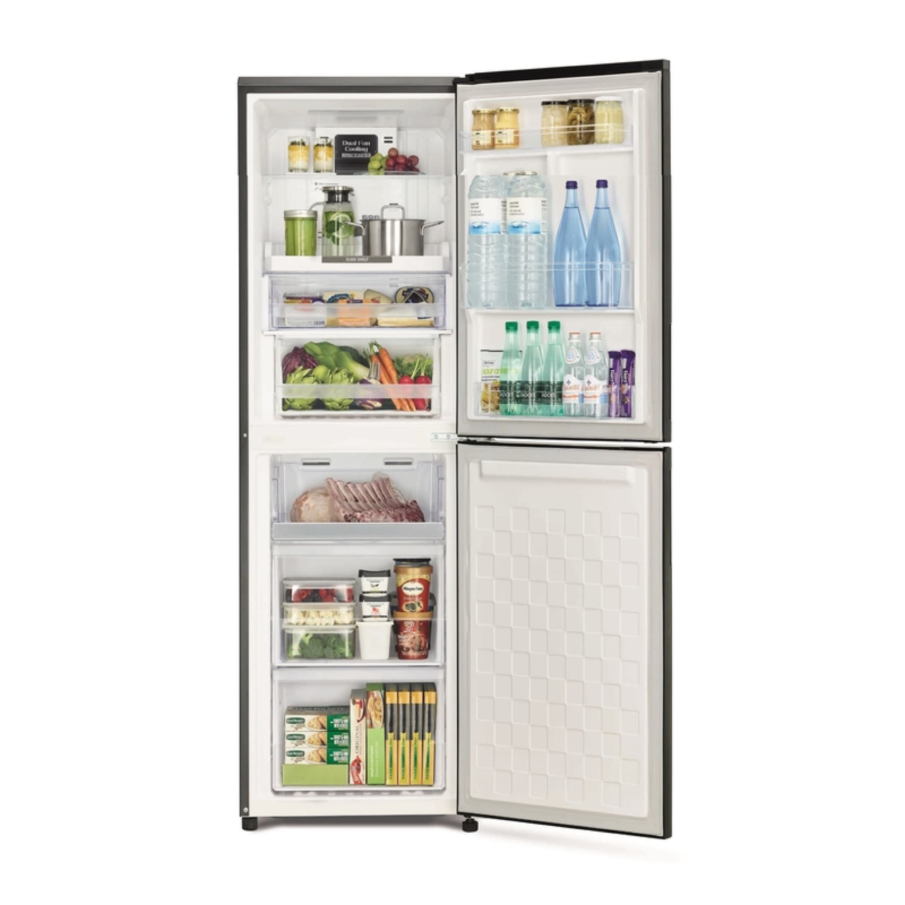 Hitachi Bottom Freezer Refrigerator, RBG410PUK6XGBK (410 L) 