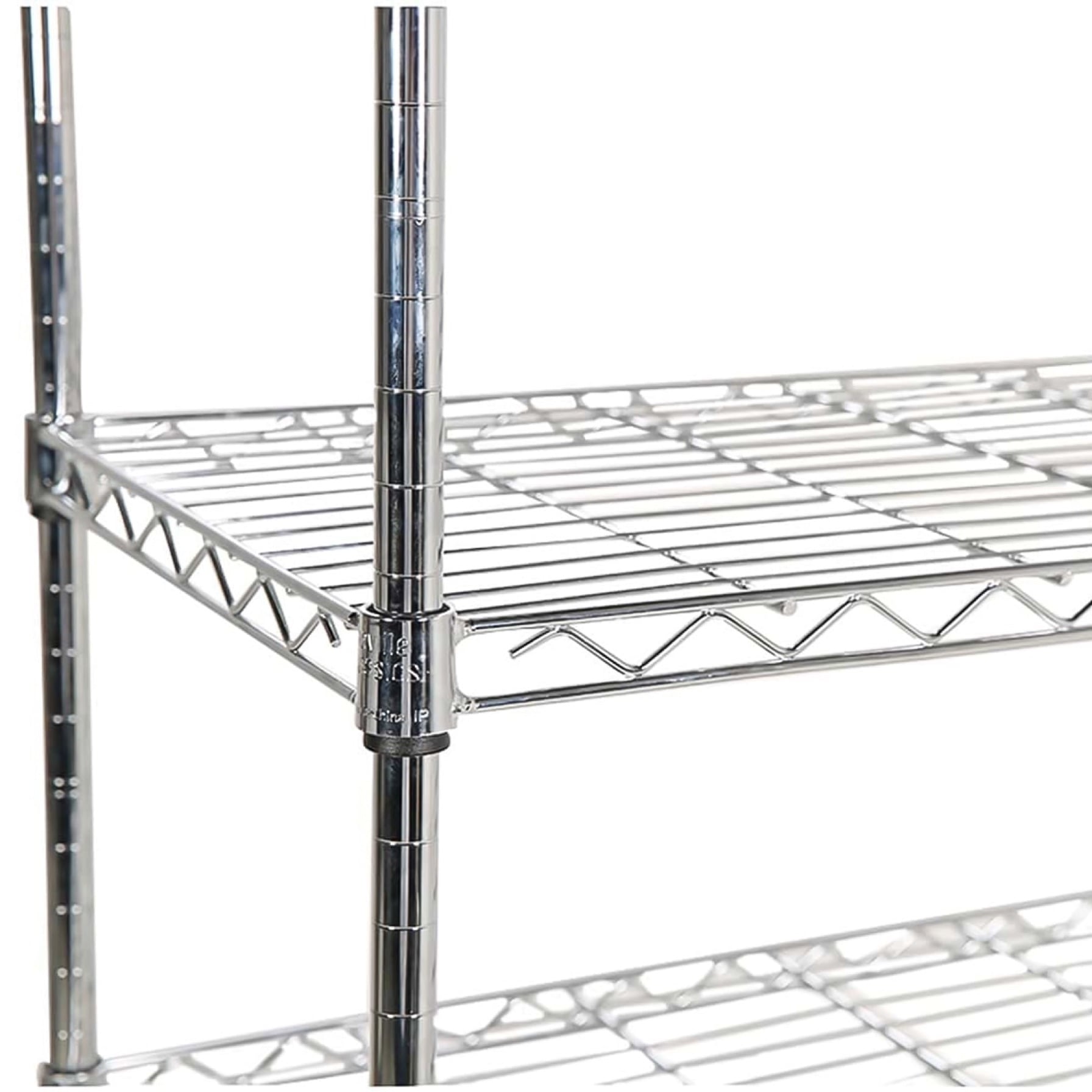 Mobile 6-Tier Storage Shelf W/Wheels (76 x 35.5 x 182.8 cm)