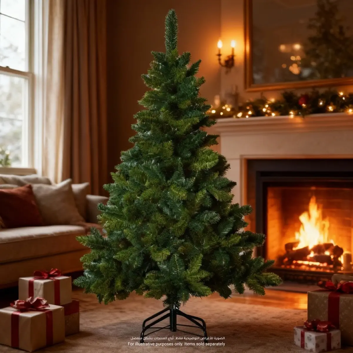Feeric Blooming Collection Artificial Festive Tree (153 x 240 cm)