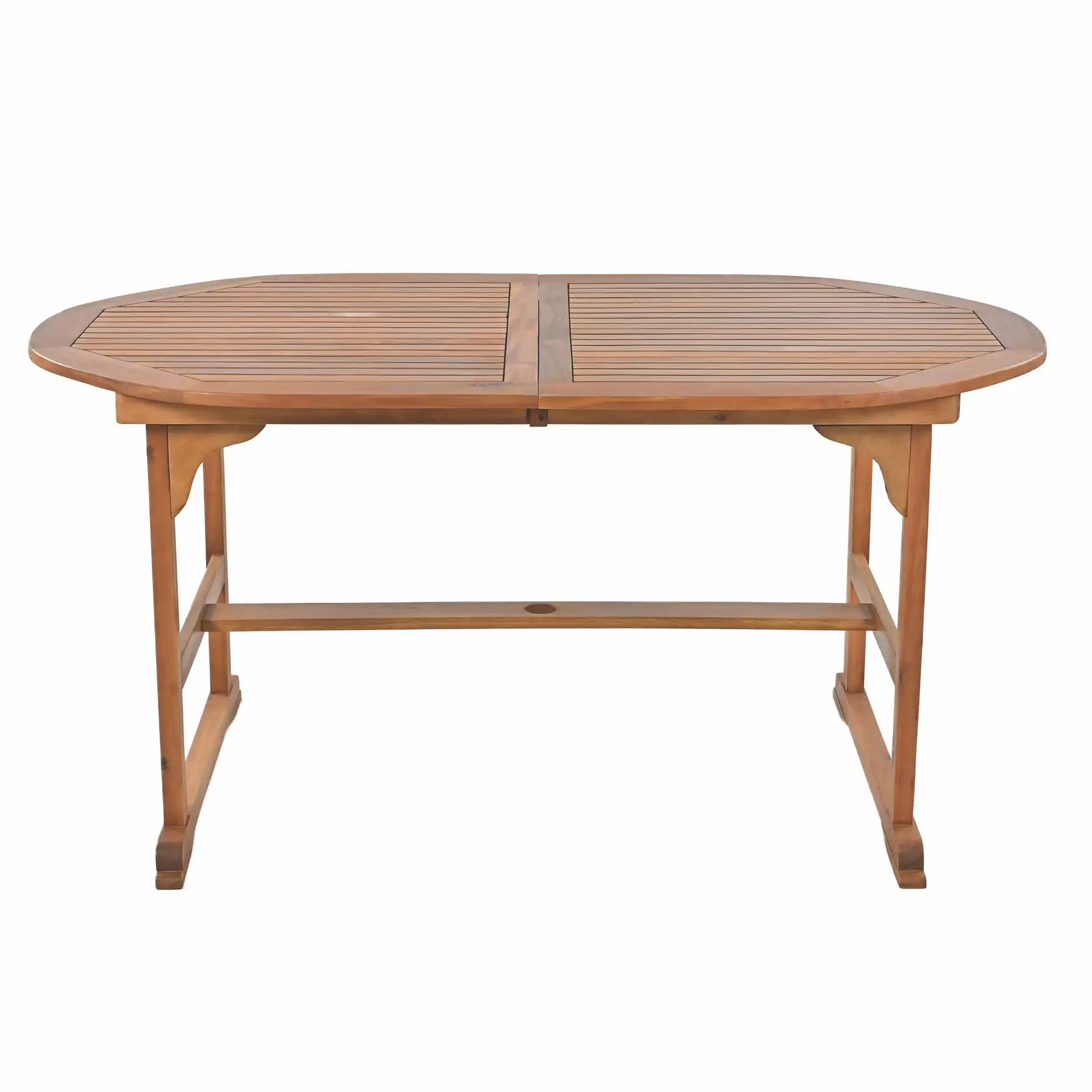 Roswell Acacia Wood Extendable Dining Table (154-200 x 90 x 76.5 cm)
