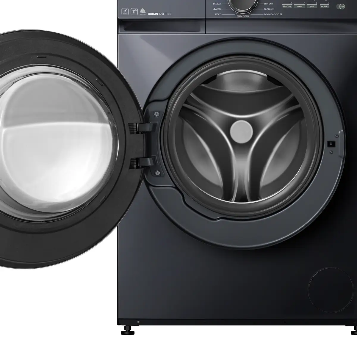 Toshiba 7 Kg Freestanding  Front Load Washer, TW-T21BU80UWB(MG) (Grey, 1200 rpm)