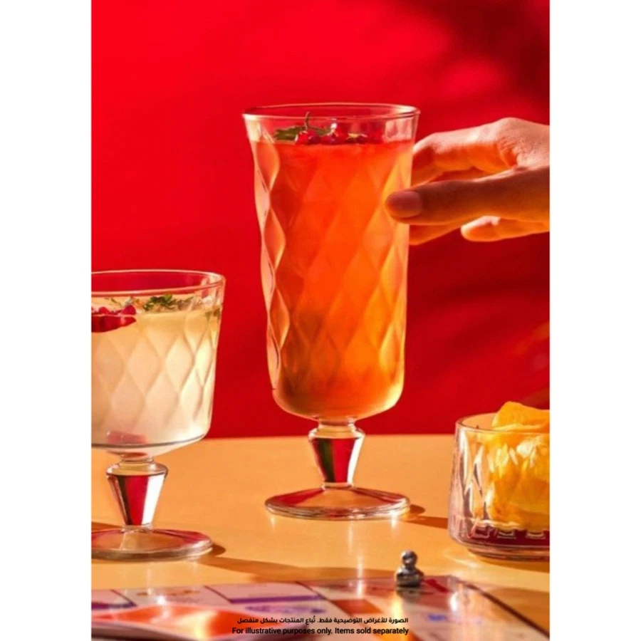 Pasabahce Leafy Stemware Set (445 ml, 4 Pc.)