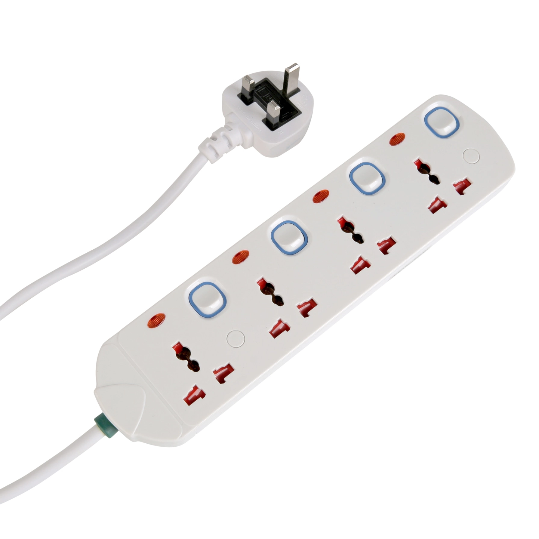 Oshtraco 4-Socket Extension Lead (4 m)