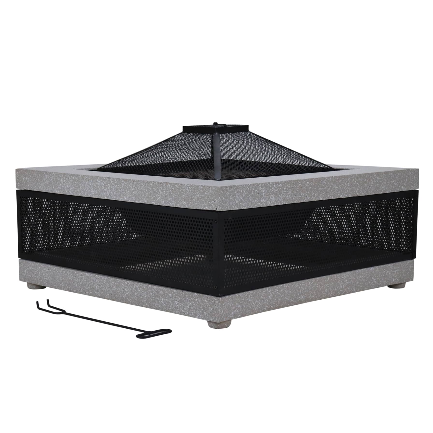 Square Fire Pit (71 x 71 cm)