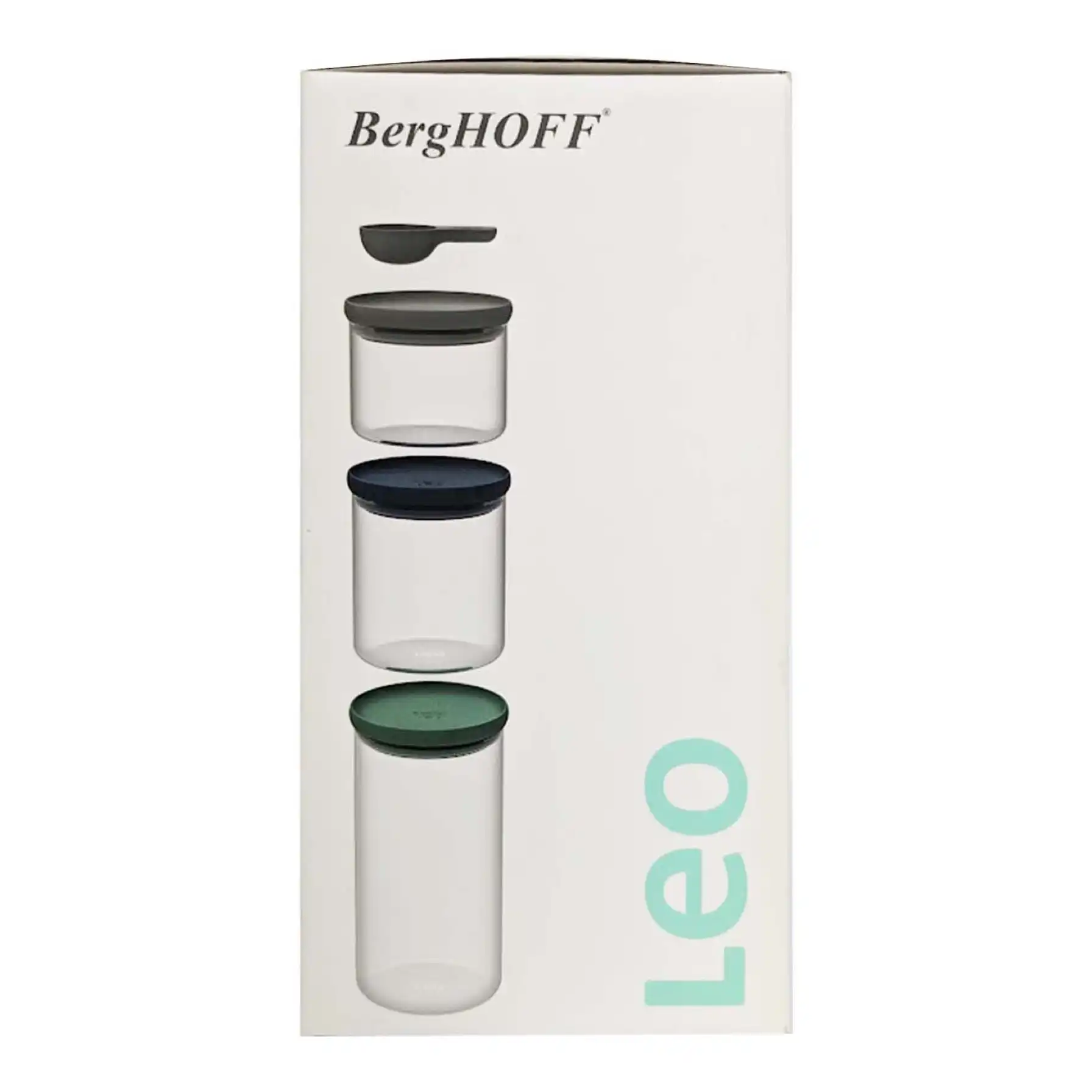 BergHOFF Glass Food Container Set (3 Pc.)