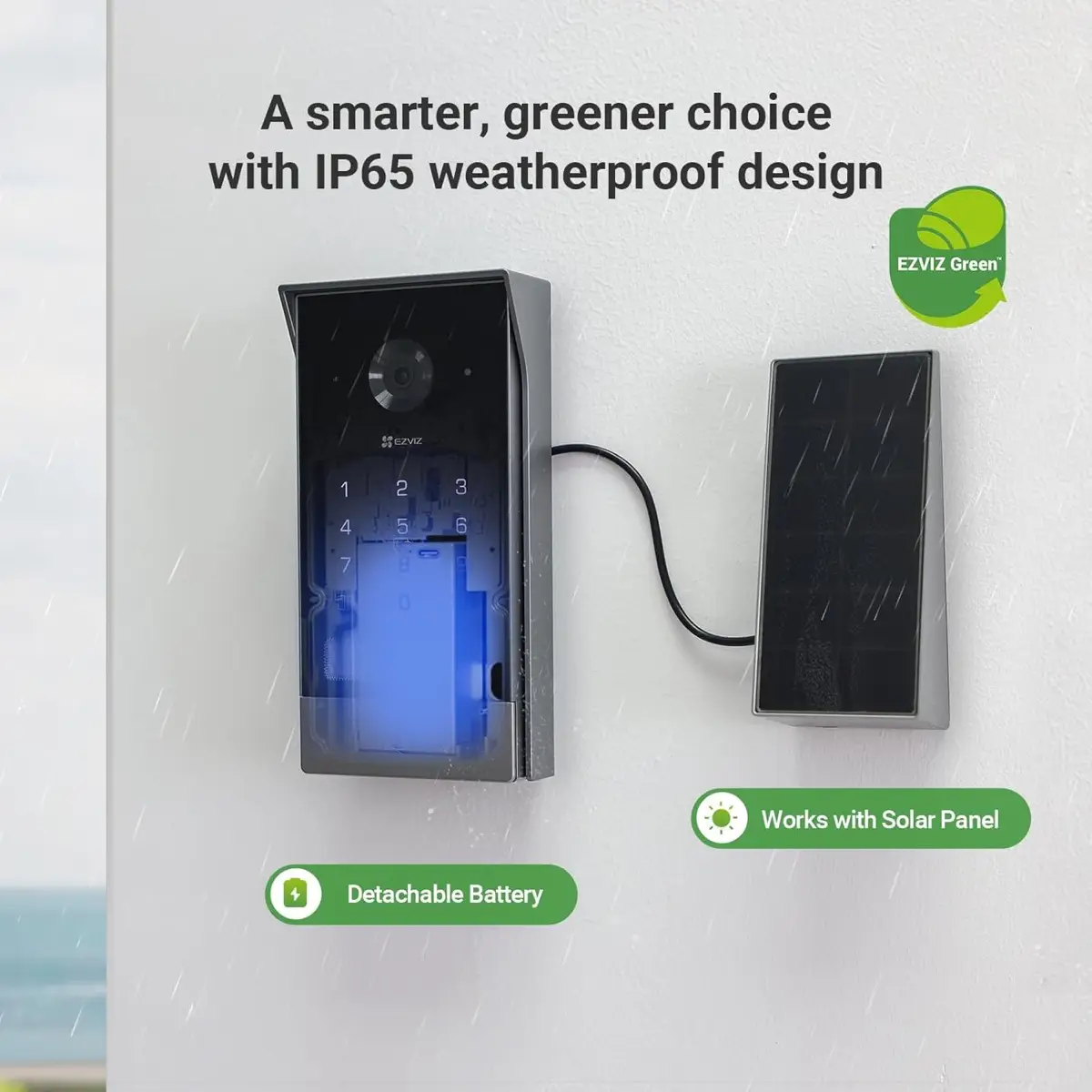 Ezviz  Smart Home Video Door Phone, CS-EP7 (3 MP)