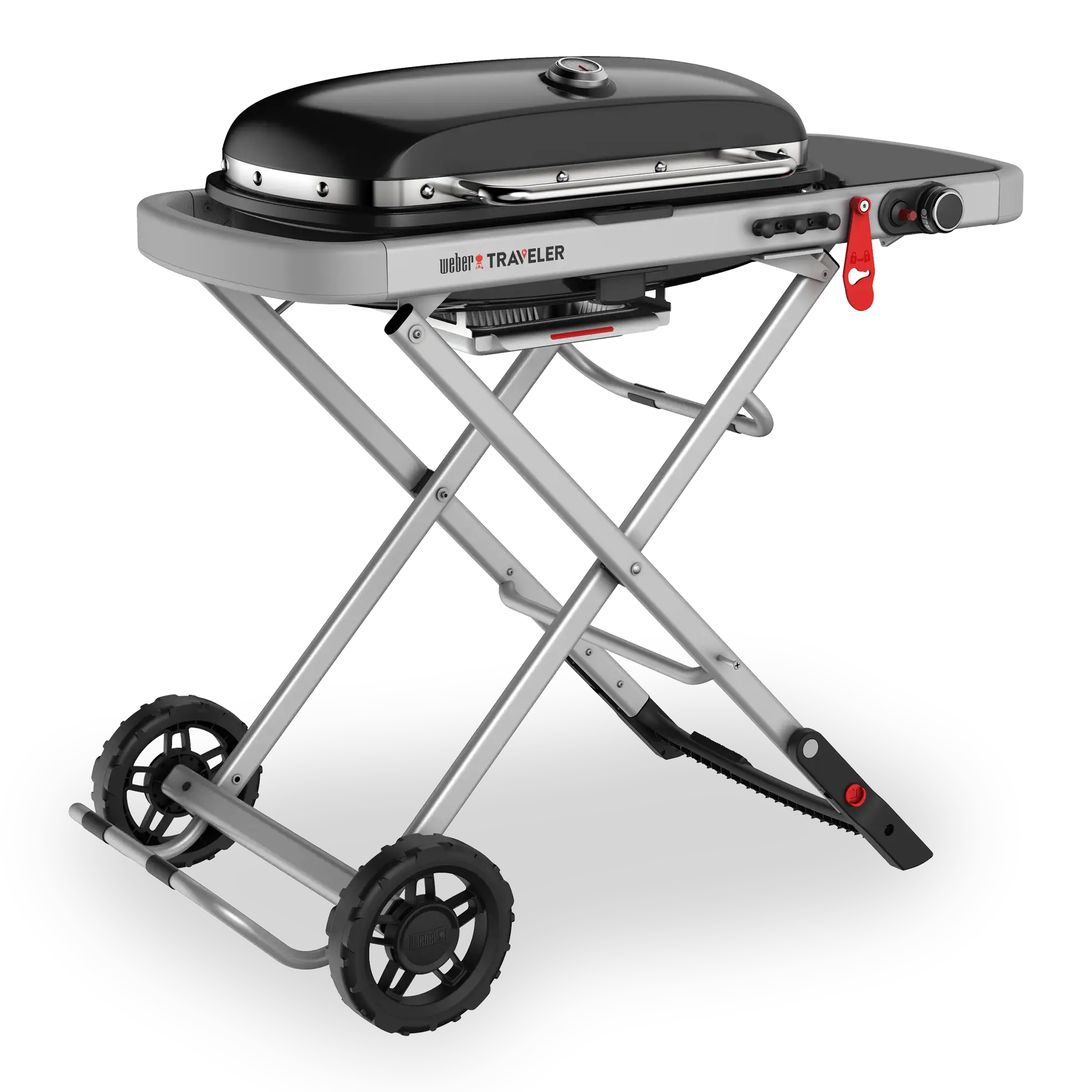 Weber Traveler Portable Gas Grill W/Wheels, 9010074