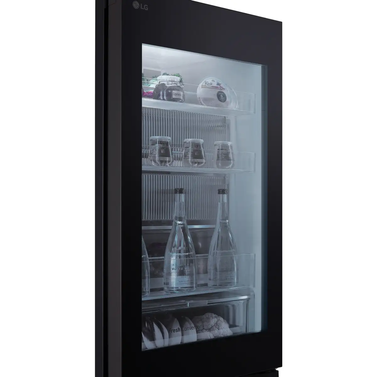 LG InstaView Freestanding Bottom Freezer Refrigerator, GR-V479QGKW (Beige, 374 L)