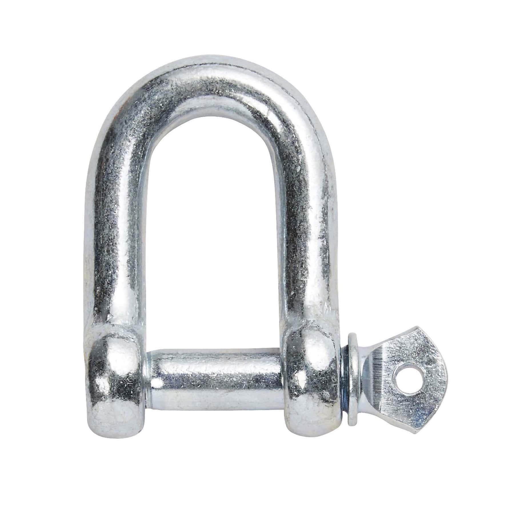 Diall Zinc-Plated Steel D-Shackle (12 mm)