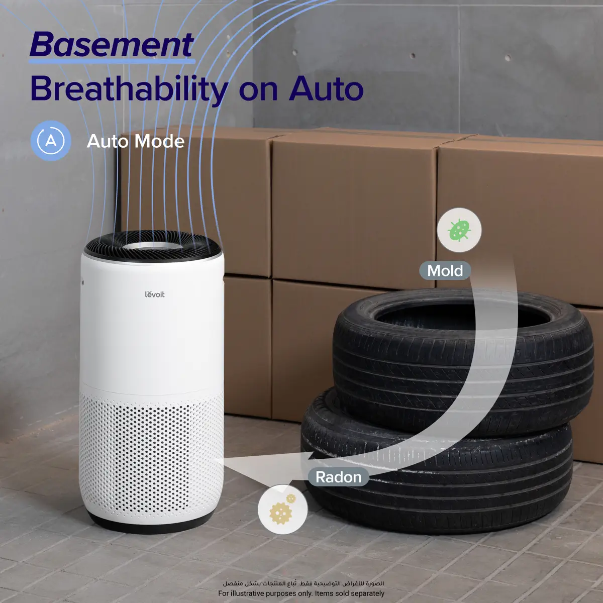 Levoit Core 400S Smart WiFi Air Purifier (83 sq.m.)