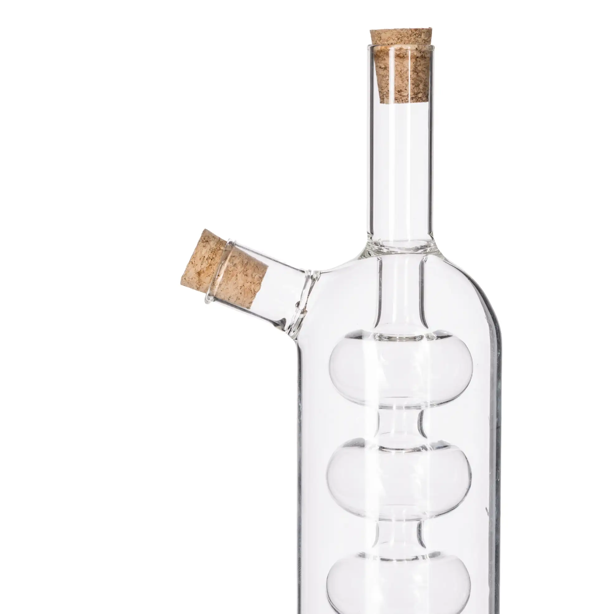 5Five Glass Designed Oil Vinegar Bottle (9 x 21 cm)