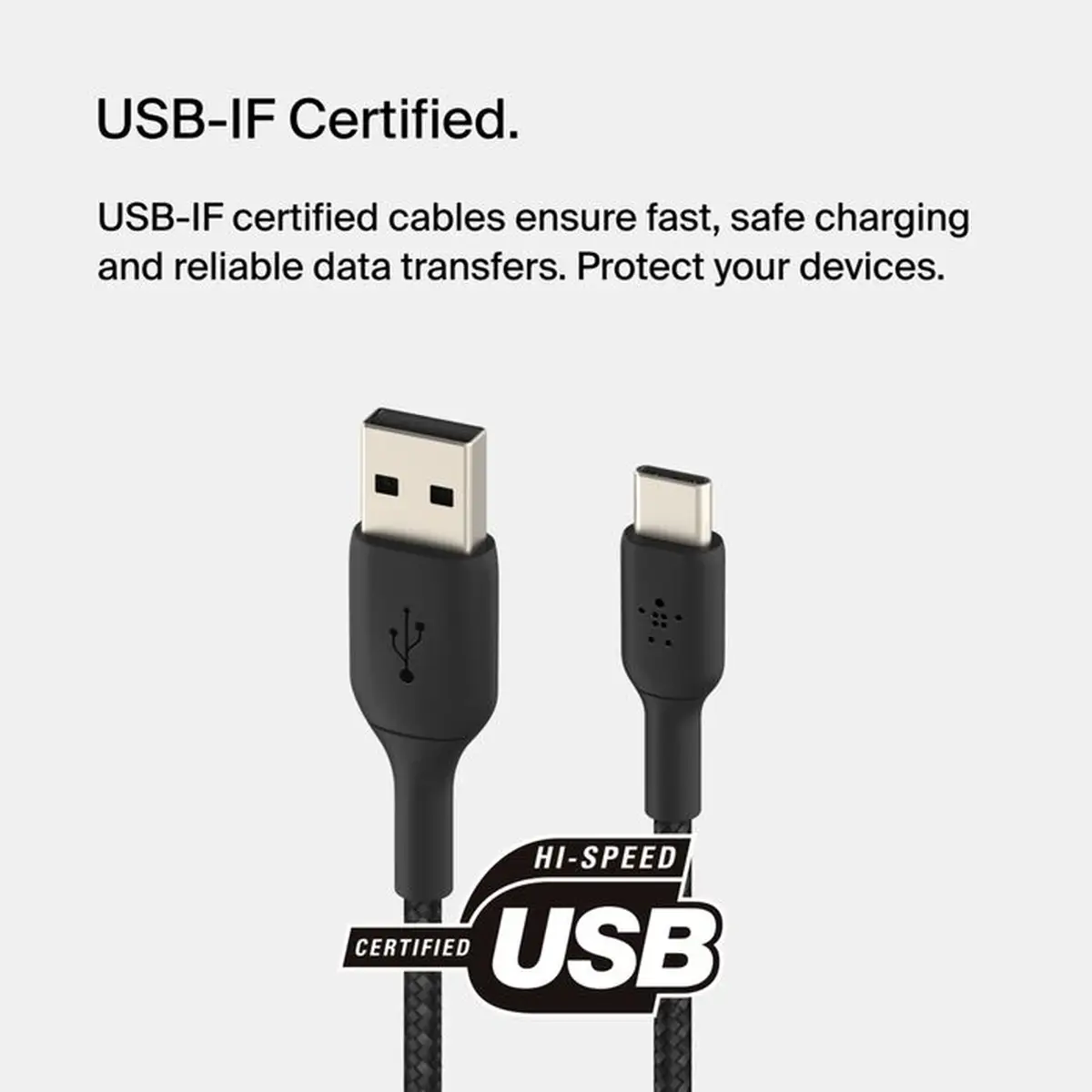 Belkin BoostCharge A to C USB Cable (2 m, Black)