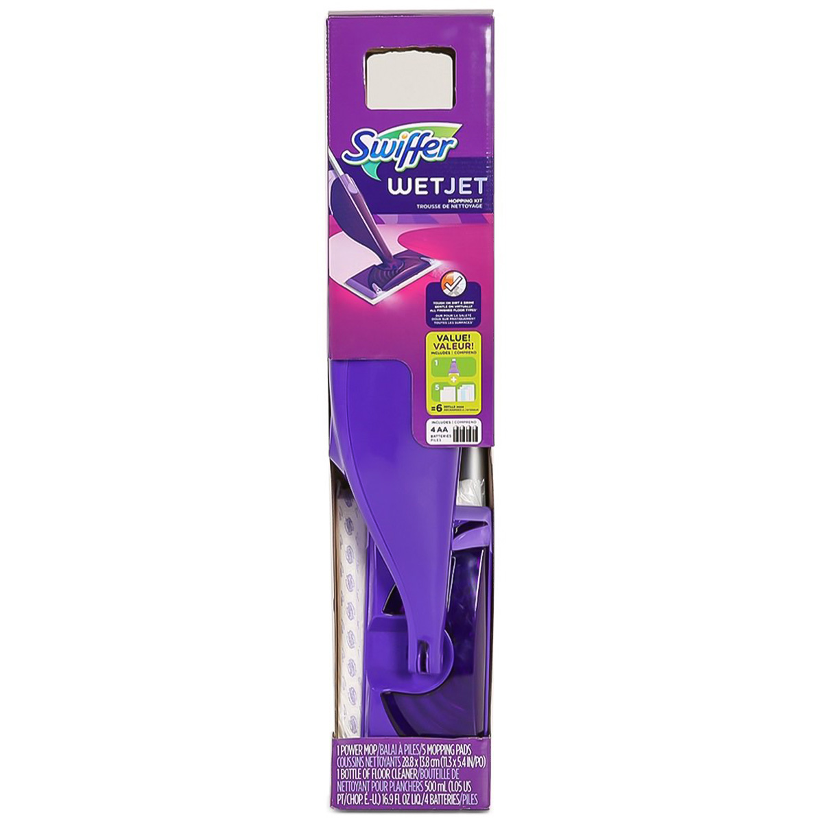 Swiffer Wet Jet Hardwood Mop Starter Kit (11 x 49 x 15 cm)