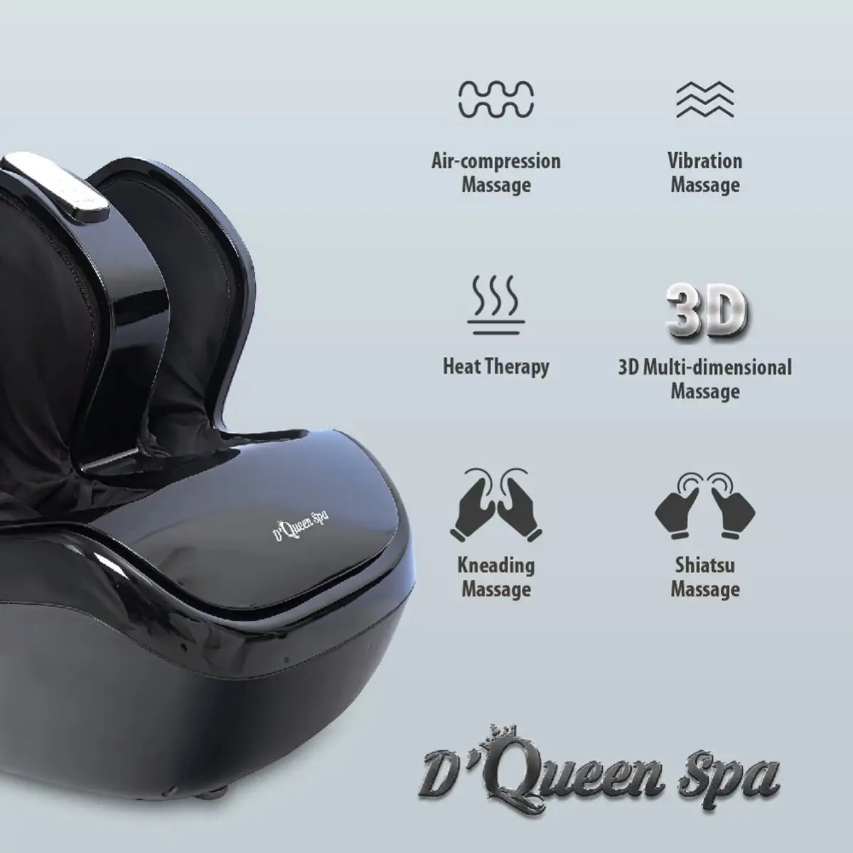 Zero D-Queen Spa Foot Massager (46 x 48 x 51 cm)