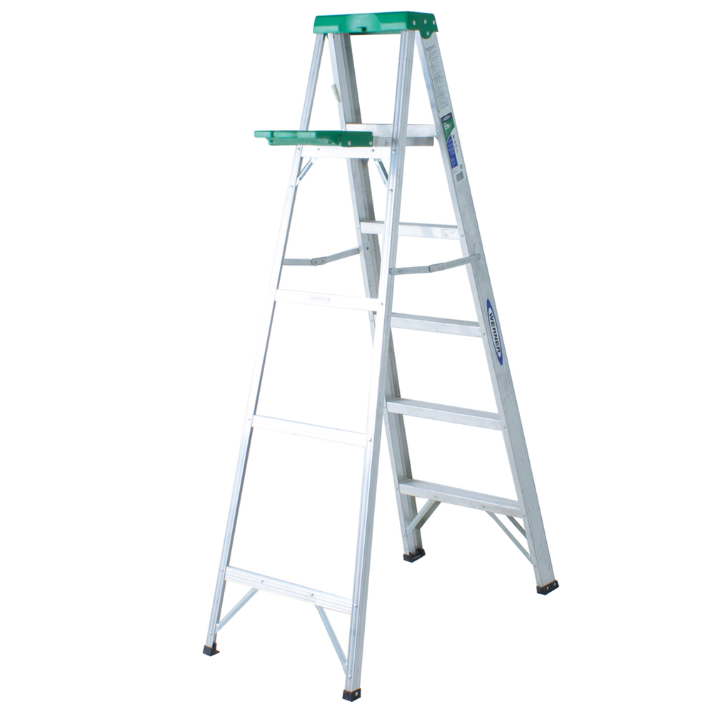 Werner Aluminum 5-Tier Step Ladder (1.83 m)