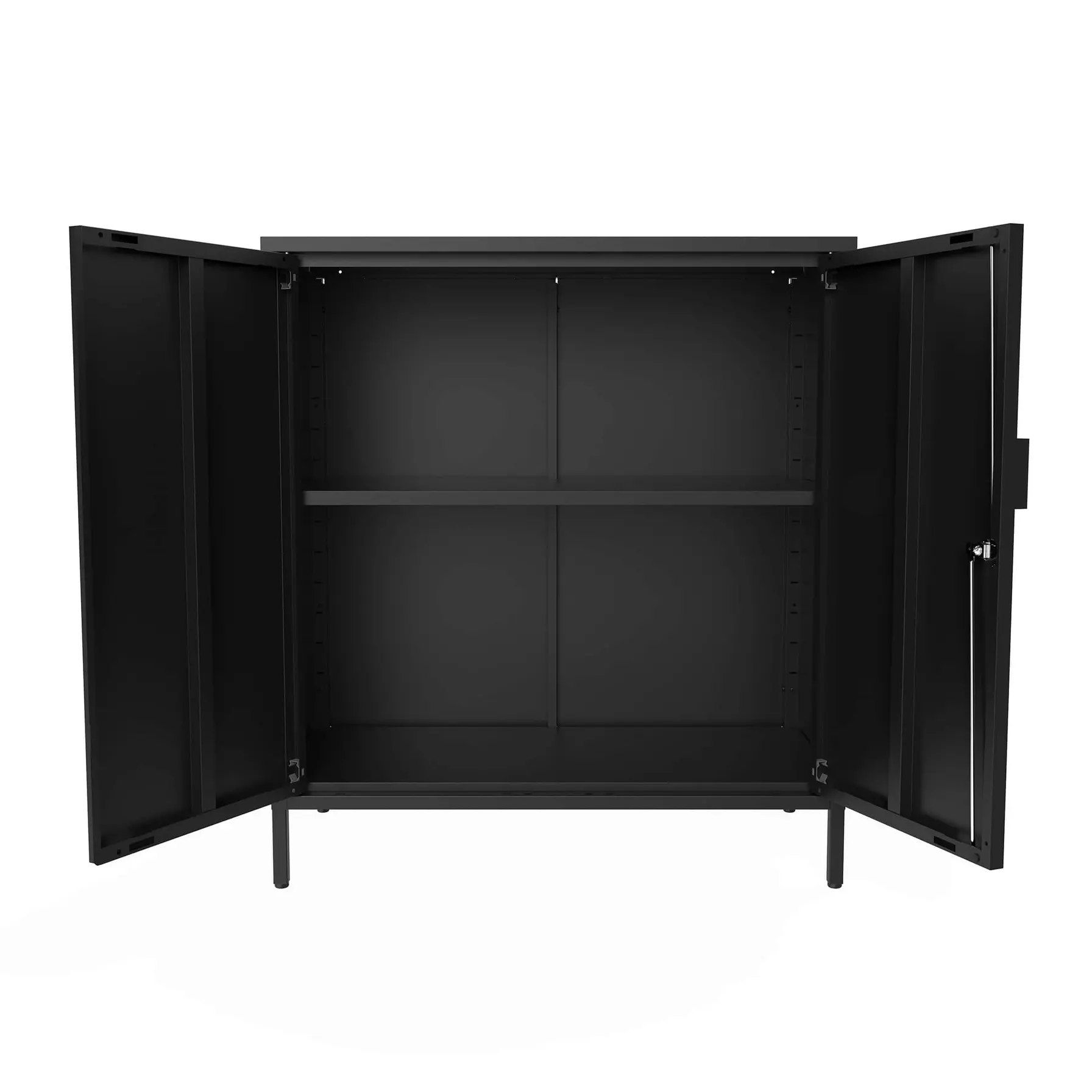 GoodHome Rand Metal Cabinet (40 x 80 x 90 cm)