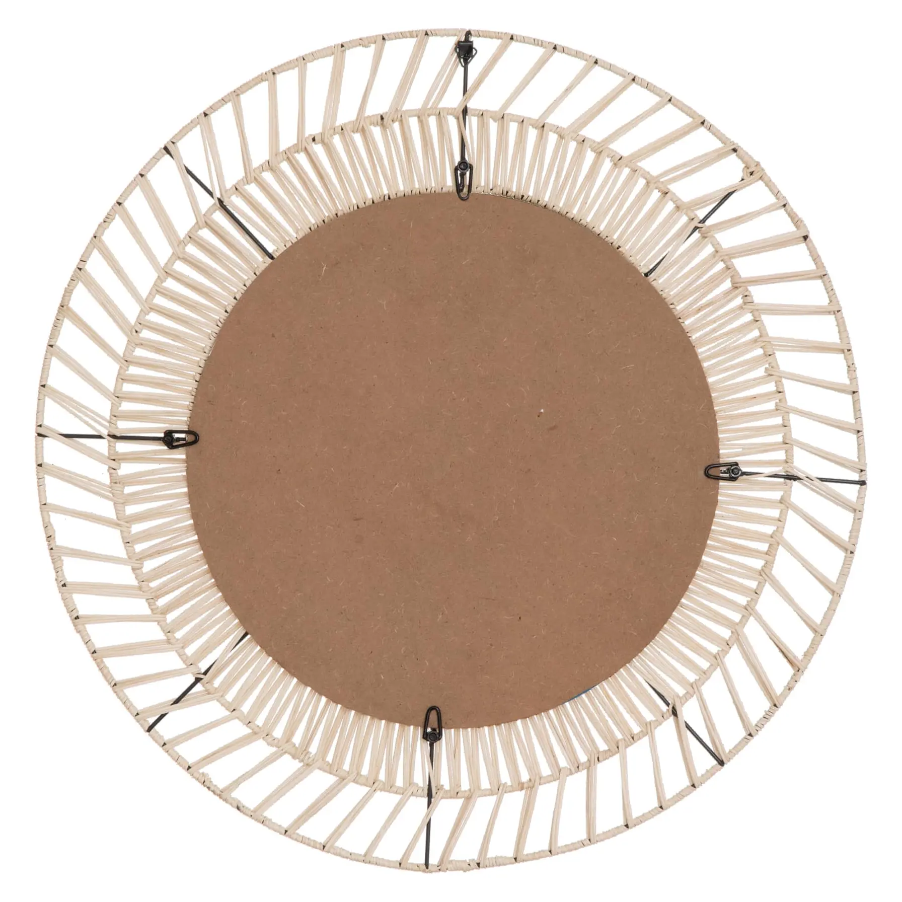 Atmosphera So Cosy Rattan Mirror (68 x 3 cm)