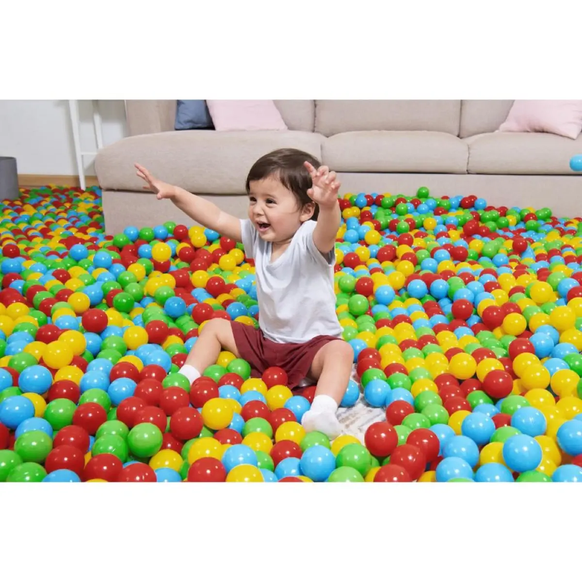 Bestway Playball Splash & Play (5.8 cm, Multicolor, 250 Pc.)