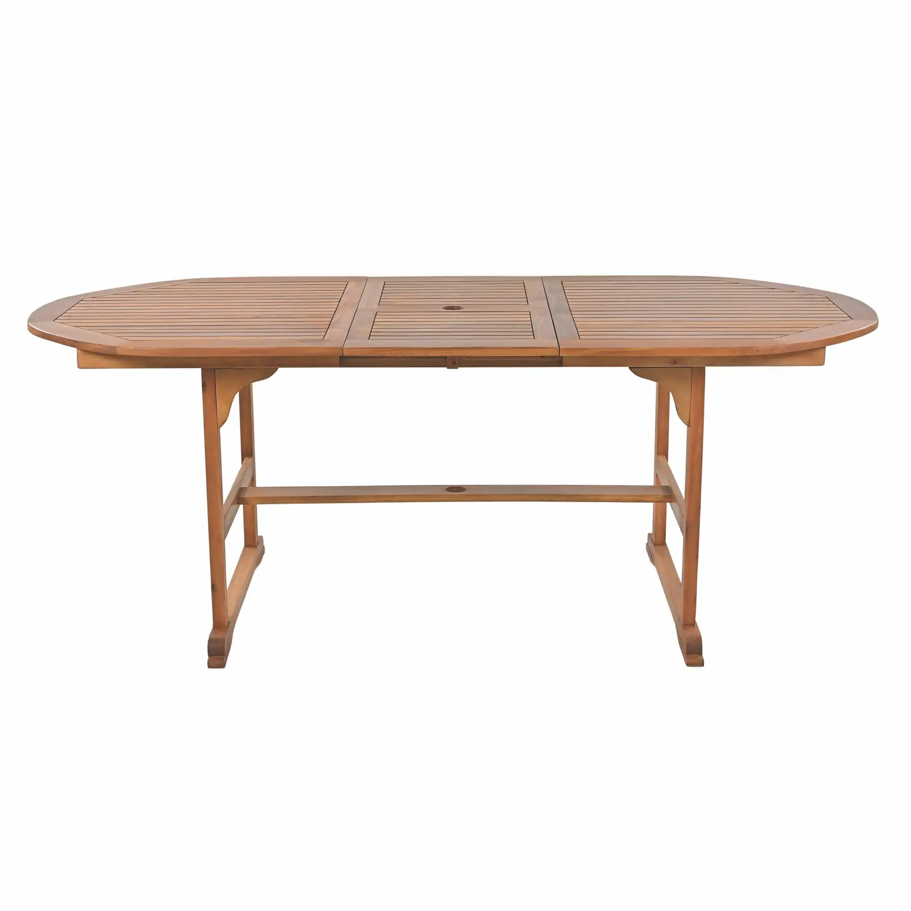 Roswell Acacia Wood Extendable Dining Table (154-200 x 90 x 76.5 cm)