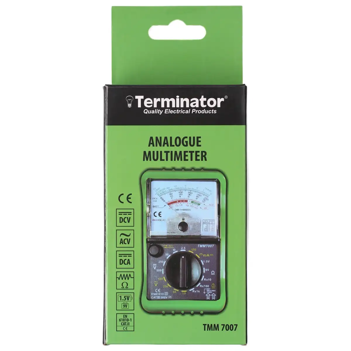 Terminator Analogue Multimeter AC/DC (500 V)