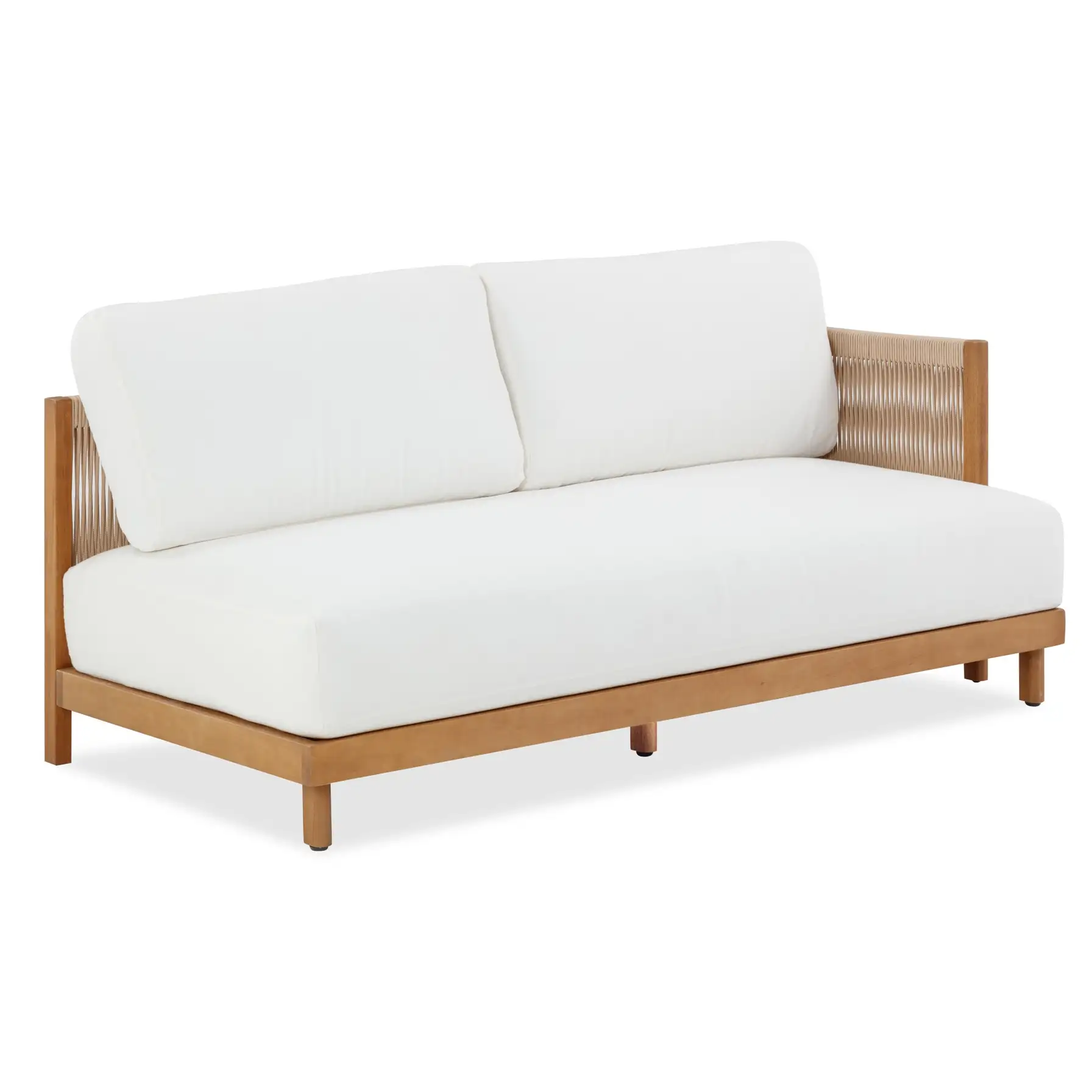 Ventura 5-Seater Acacia Wood Corner Outdoor Sofa Set