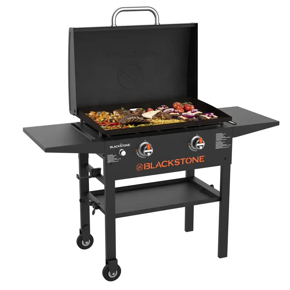 Blackstone 28in, 2 Burner Gas Griddle With Hood