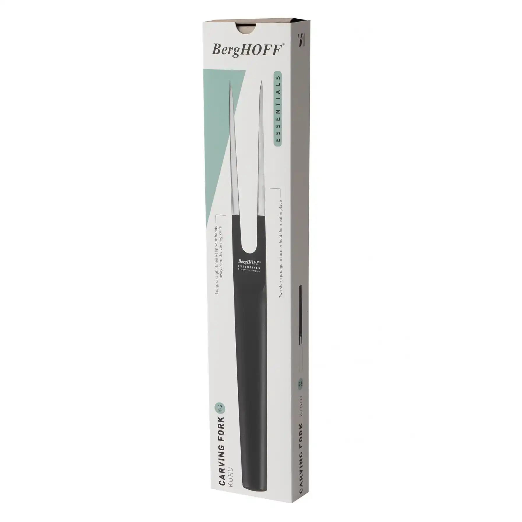 BergHOFF Kuro Stainless Steel Carving Fork (17 cm)