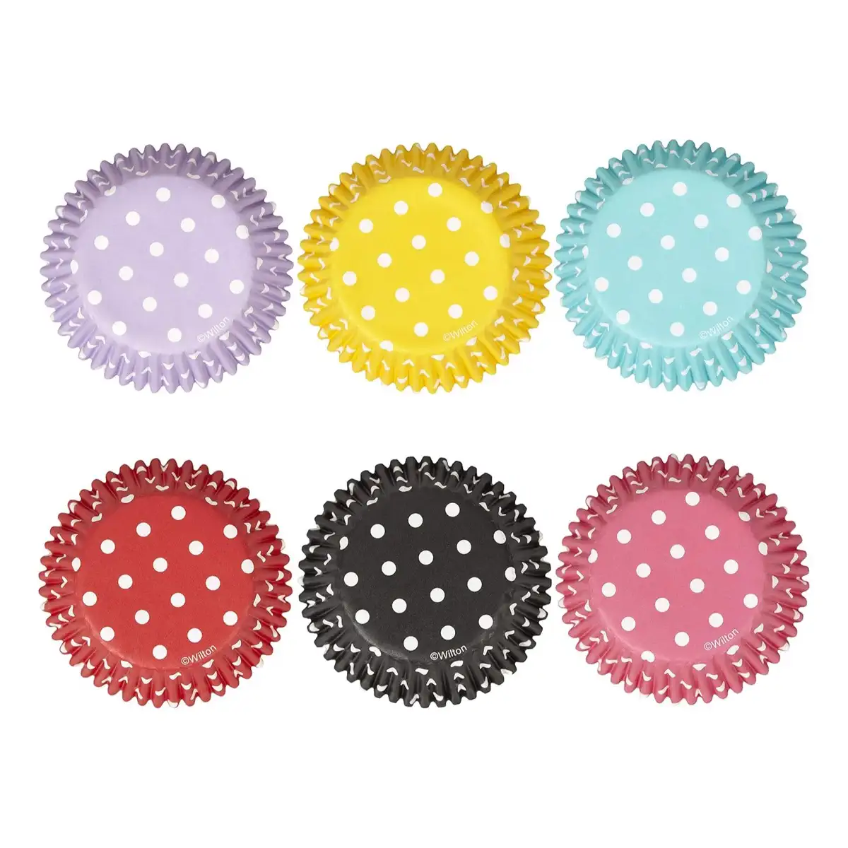 Wilton Polka Baking Cups (300 Pc., Assorted colors)