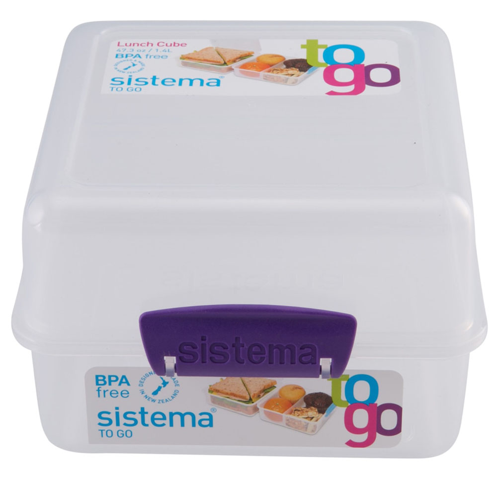 Lock & Lock Square Food Container (15.5 x 15.5 x 6 cm, Clear)