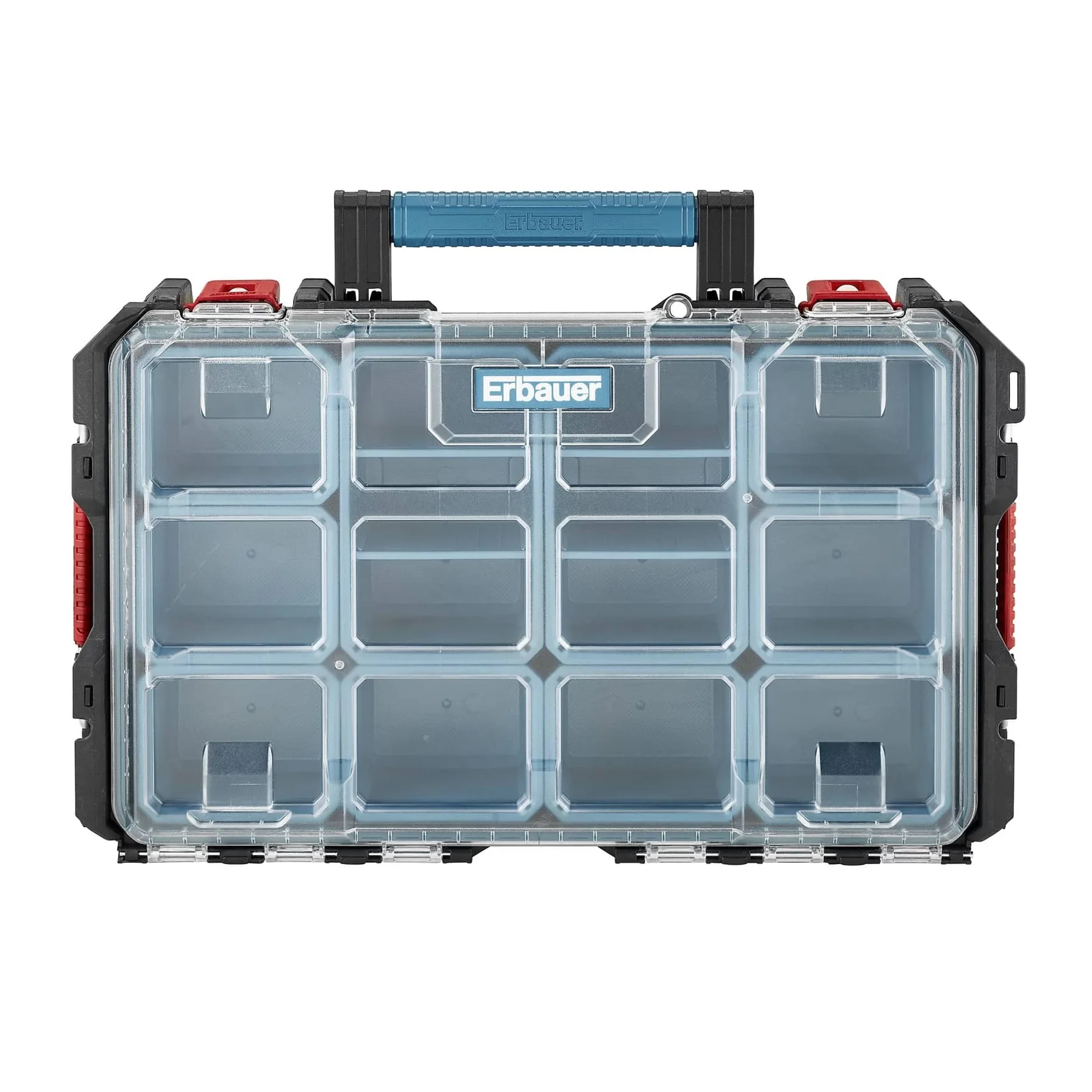 Erbauer Connecx 10-Compartment Clear Top Organizer (56 x 34.5 x 12.8 cm)
