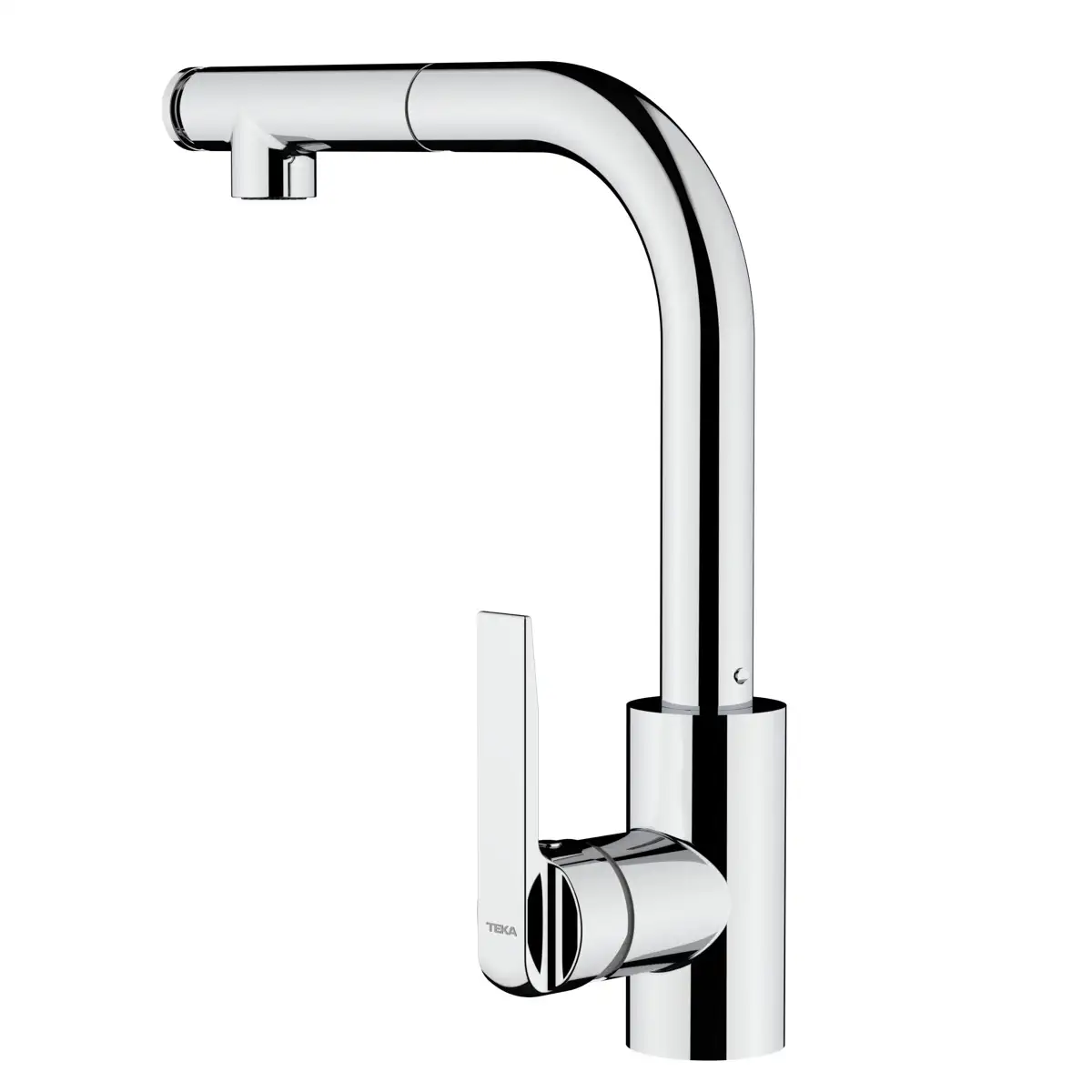 Teka Kitchen Tap W/Pull-out Shower (Chrome)