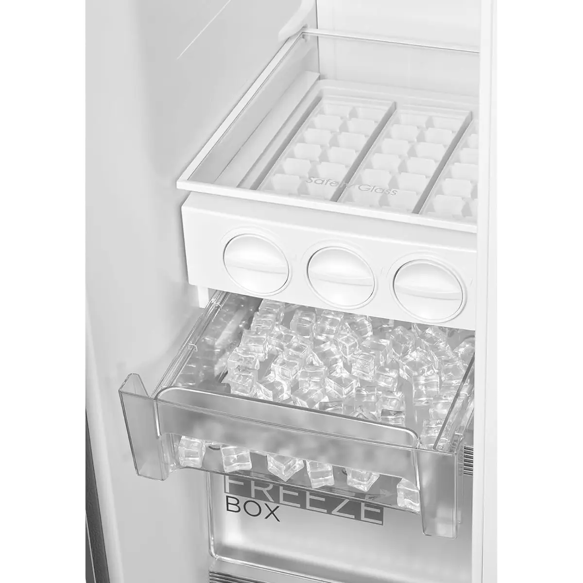 Midea Freestanding Side by Side Refrigerator, MDRS710FIE46AED (710 L, Silver)