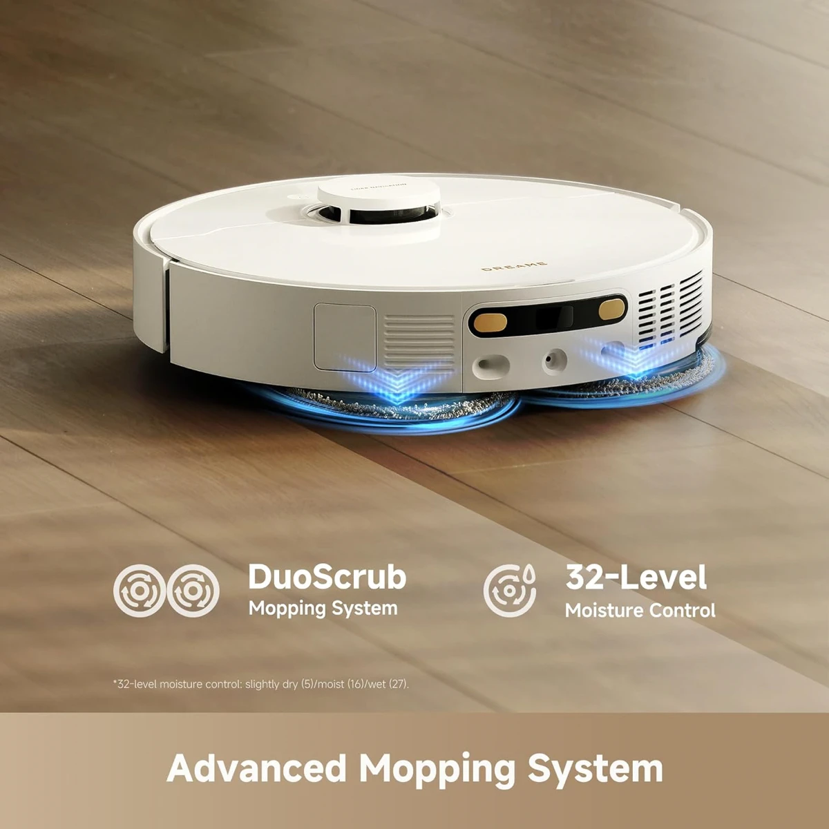 Dreame L50 Ultra-Robotic Vacuum Cleaner, RLL53SE-White