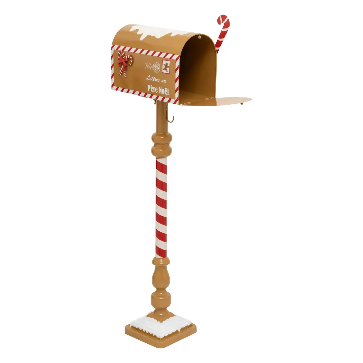 Ginger Stand Metal Mailbox (Multicolors, L 38 x W 18 x H 100 cm)