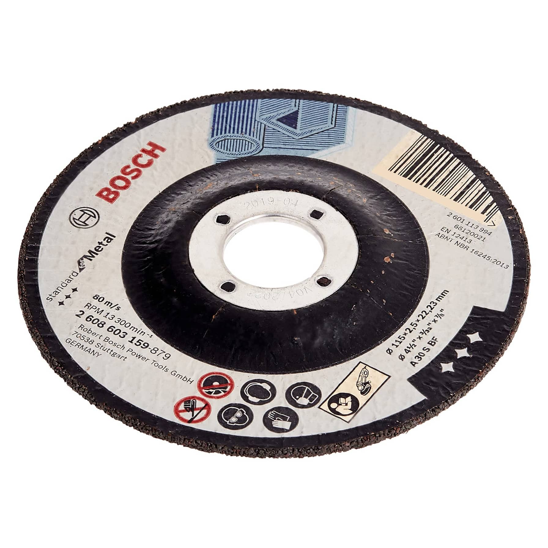 Bosch Angle Grinder GWS 700 (710 W) + Cutting Disc (5 Pc.)