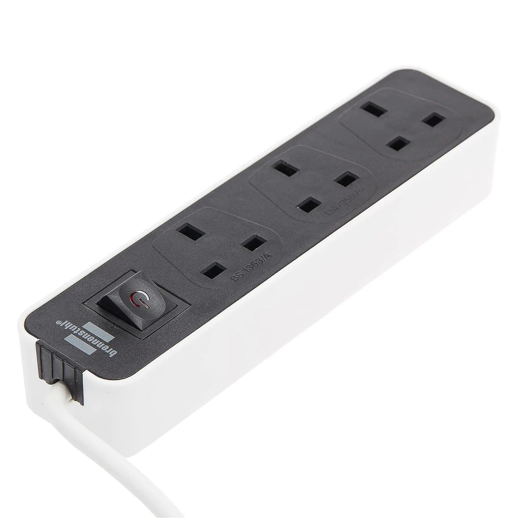 Brennenstuhl Ecolor 3 Way Extension Socket (1.5 m)