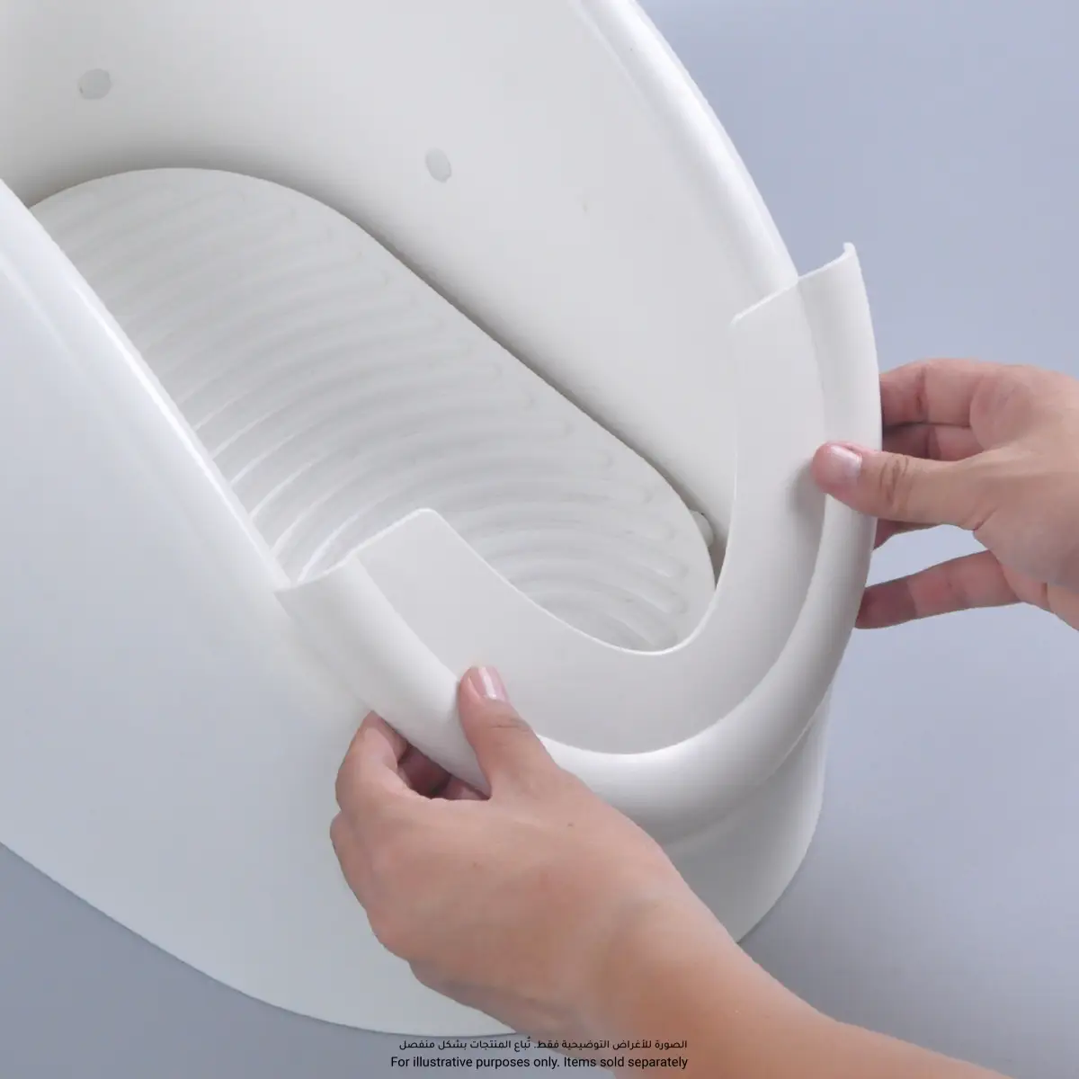 Automatic Foot Washer (White, 48 x 34.5 x 30 cm)