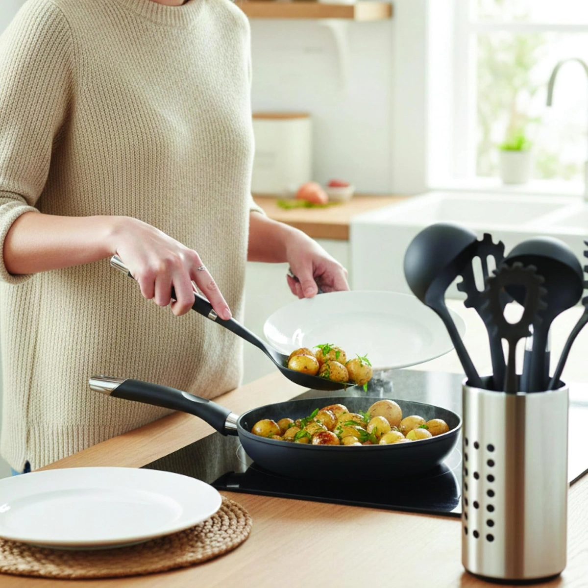 Prestige Elite Slotted Spoon