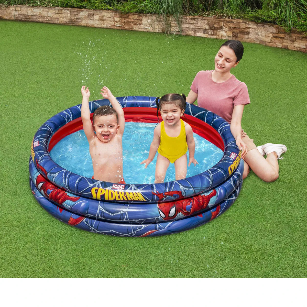Bestway Spider-Man 3-Ring Pool (121.9 x 30.5 cm)