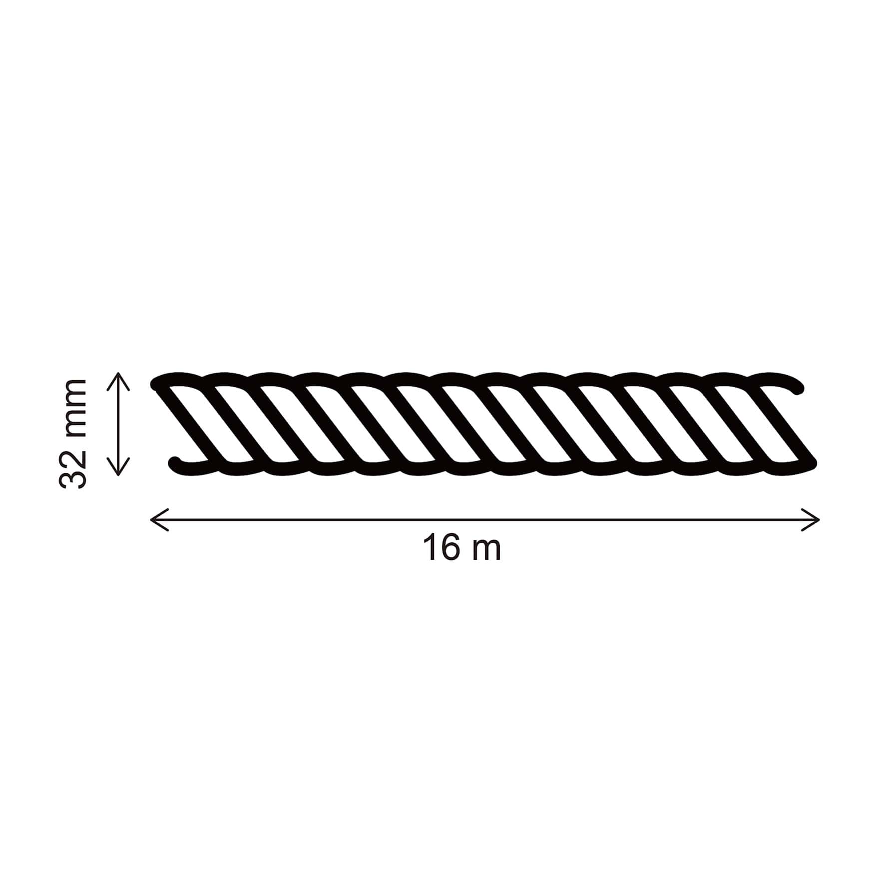 Diall Jute Twisted Rope Roll (16 m, Sold Per Piece)