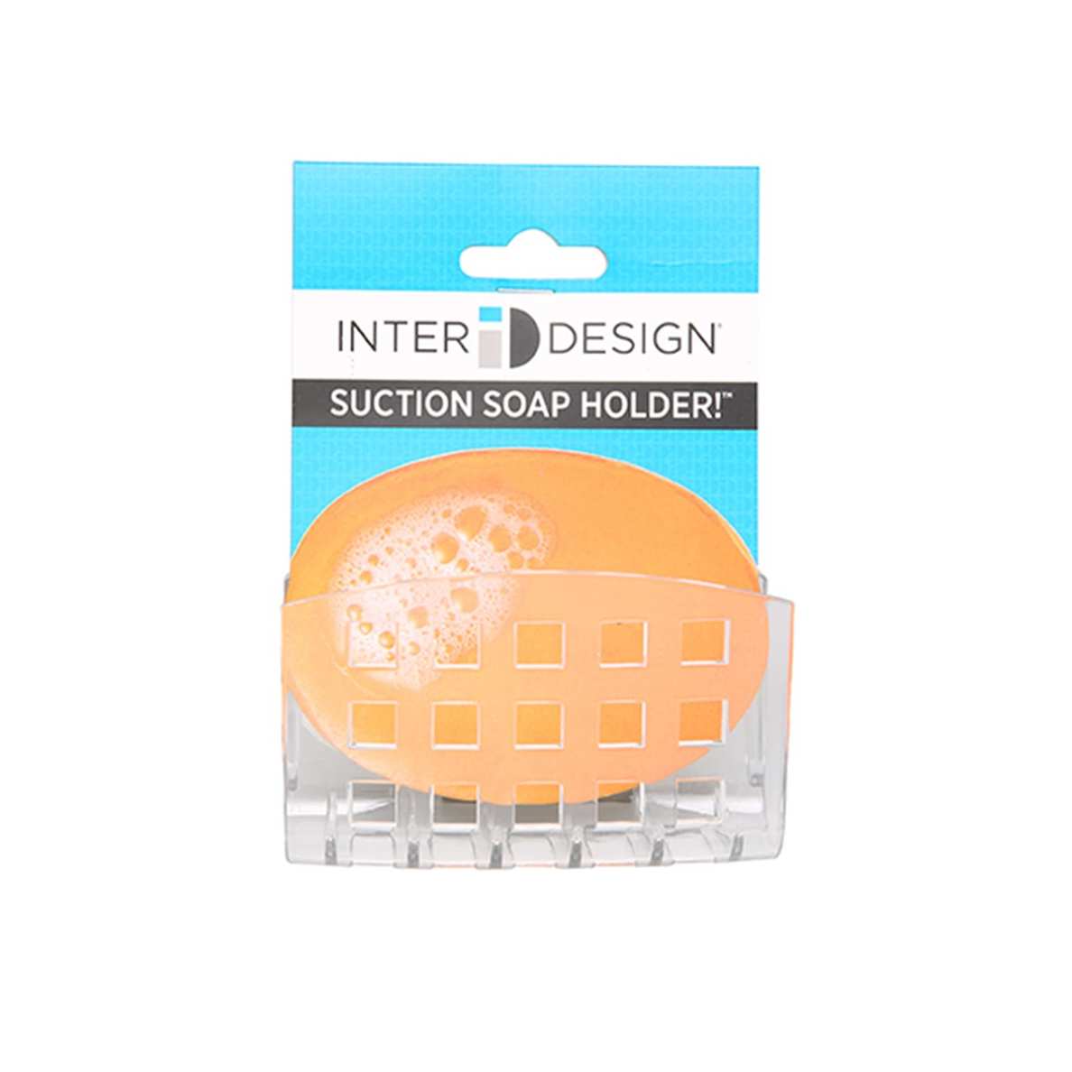 Interdesign Vertical Soap Holder (11.4 x 12.9 x 12.9 cm, Clear)